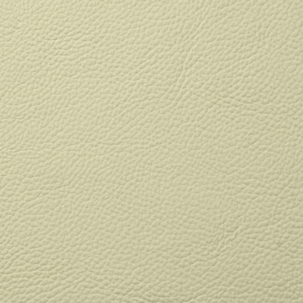 Recliner Armchair Real Leather Cream Manual Reclining Function