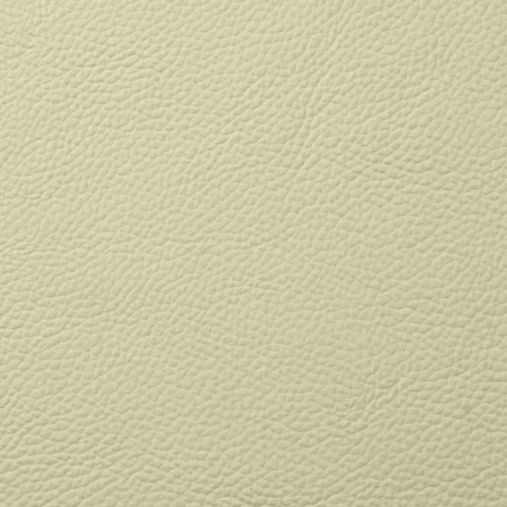 Cream Real Leather Massage Recliner Chair with Vibration