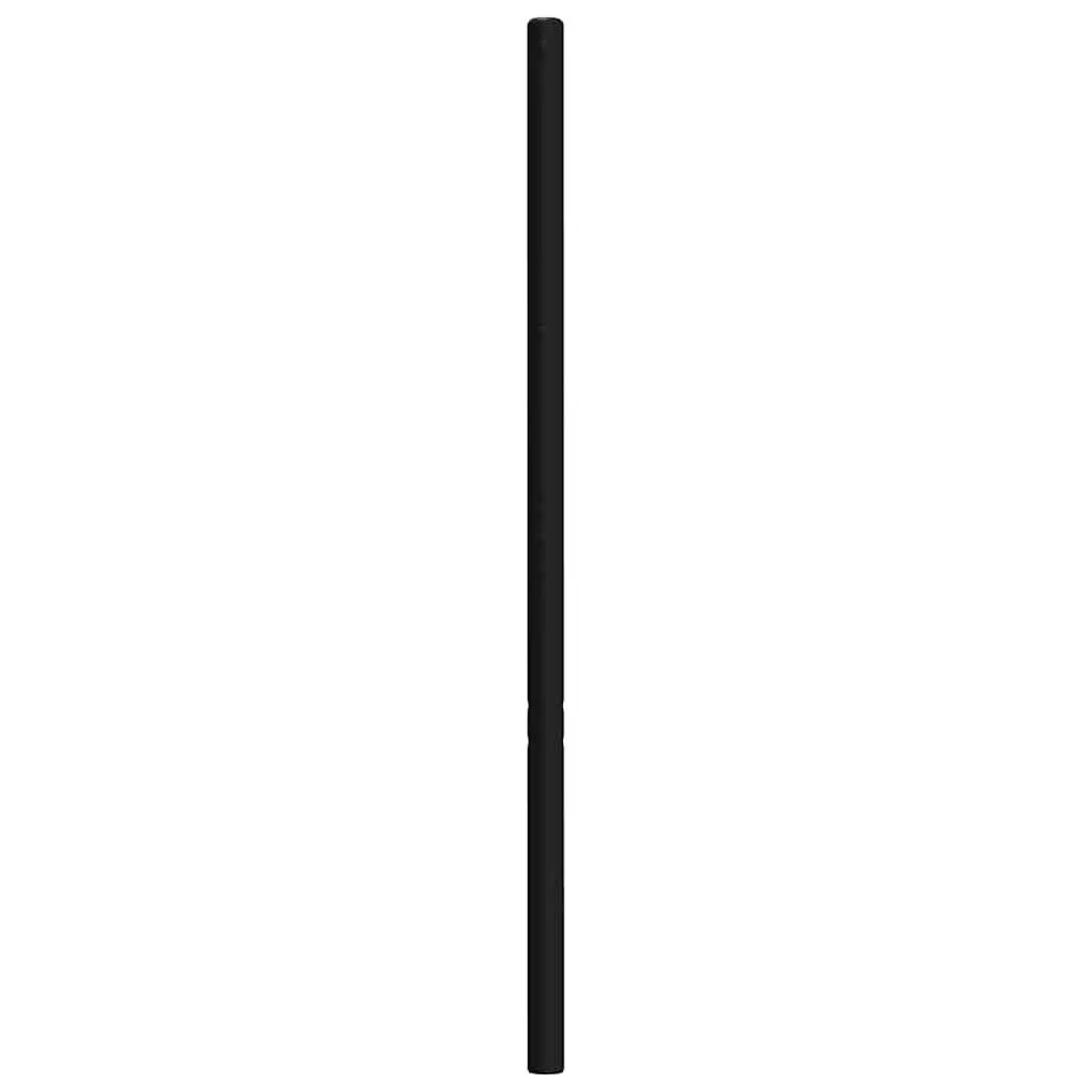 Black Metal Headboard for Bed Frames 107cm