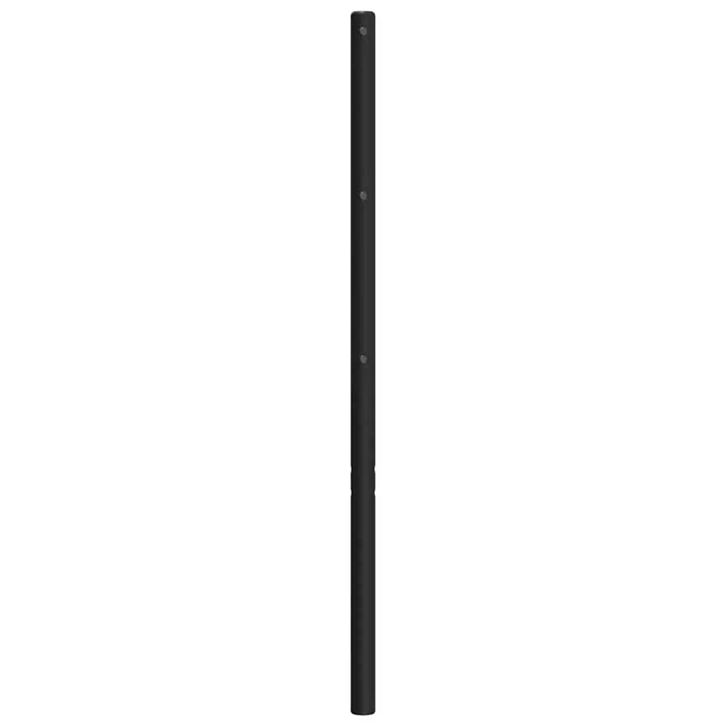 Black Metal Headboard for 150 cm Bed Frames