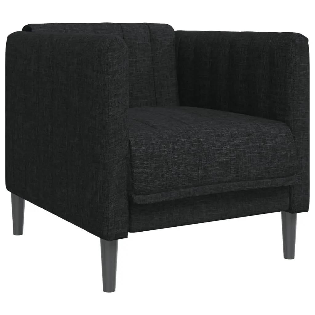 Black Fabric Sofa Chair for Relaxing