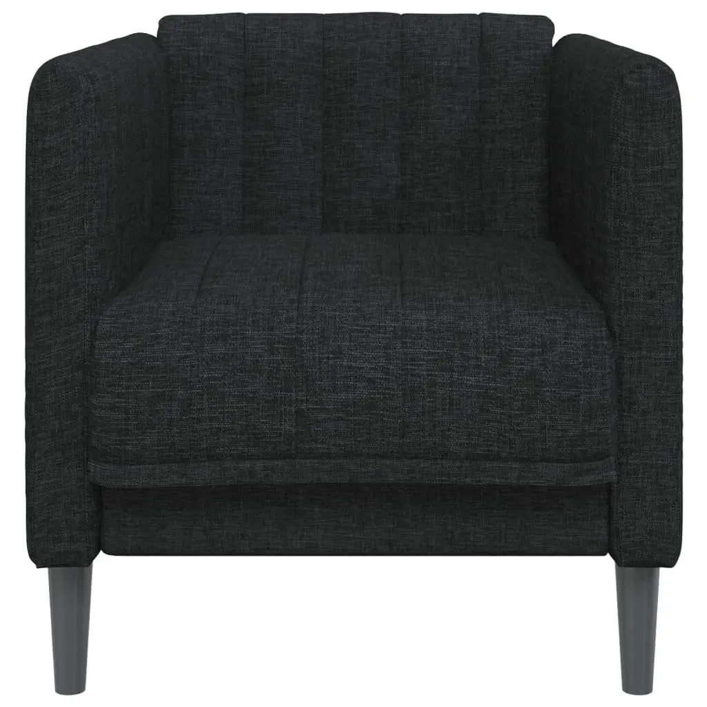 Black Fabric Sofa Chair for Relaxing