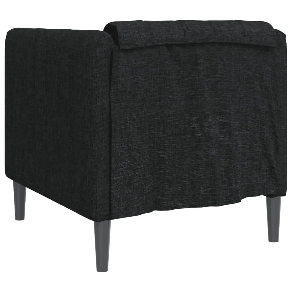 Black Fabric Sofa Chair for Relaxing