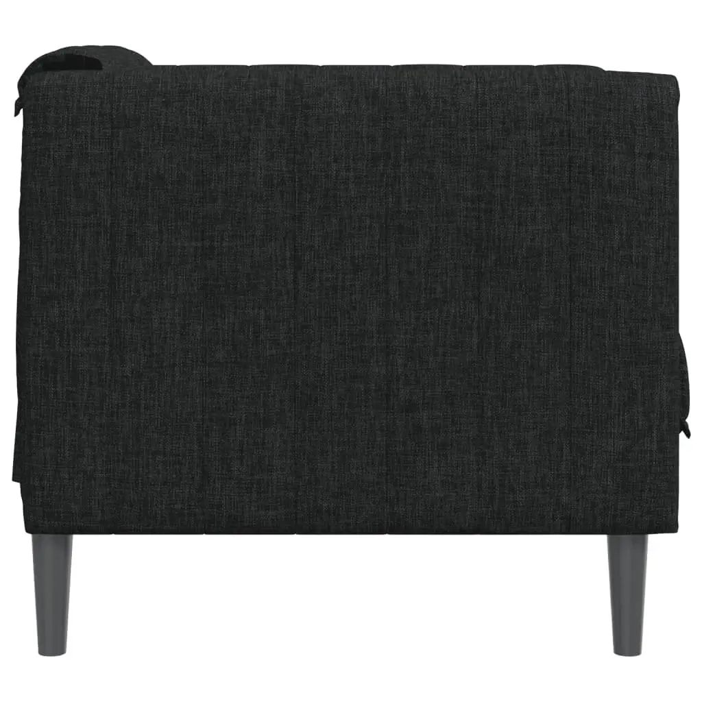 Black Fabric Sofa Chair for Relaxing