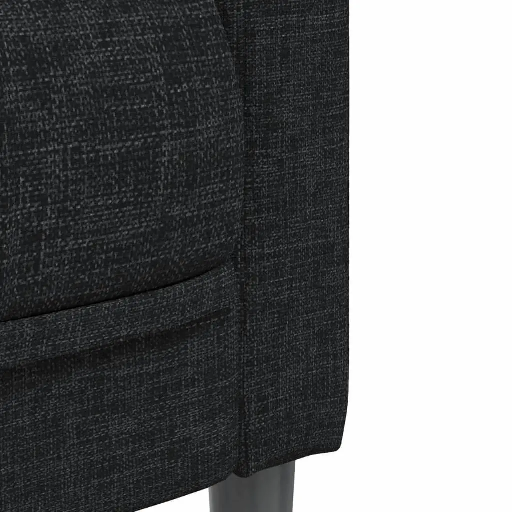 Black Fabric Sofa Chair for Relaxing