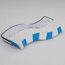 High-Quality Pocket Spring Mattress 90x190cm in Grey