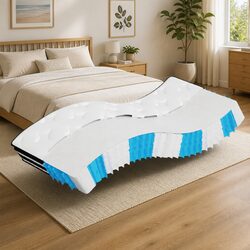 Pocket Spring Mattress Medium Firm 90x190 cm for Comfort