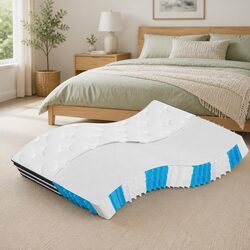 Quality Pocket Spring Mattress 137x190cm Medium Firmness