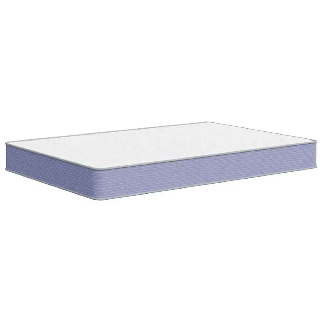 Foam Mattress 137x190 cm Double-Sided White