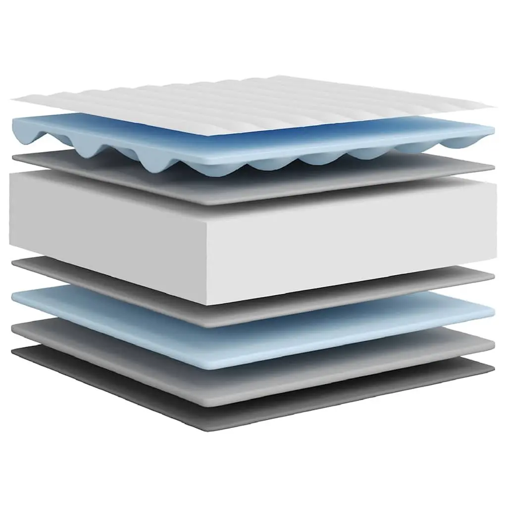 Queen Size Foam Mattress Medium Soft 152x203 cm Double Sided Flippable Bed