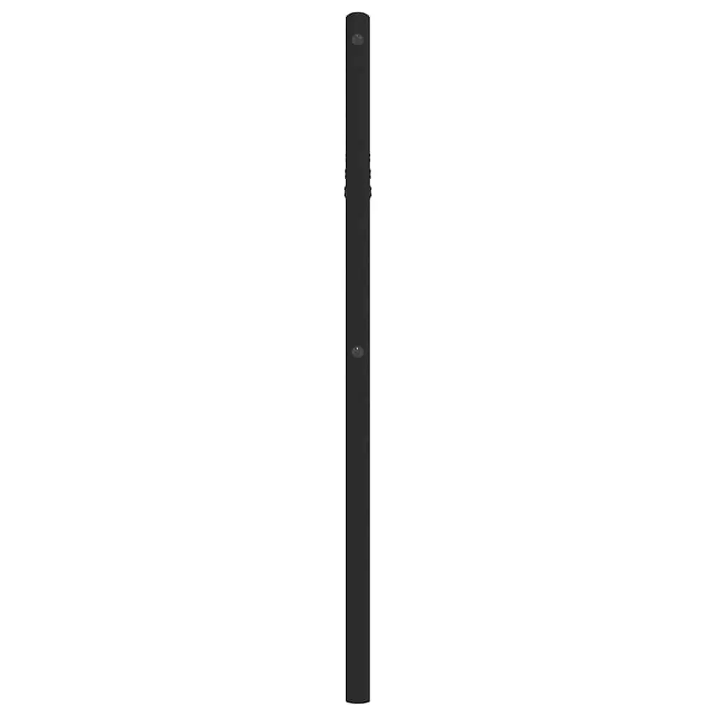 Black Metal Headboard for 90cm Bed Frames