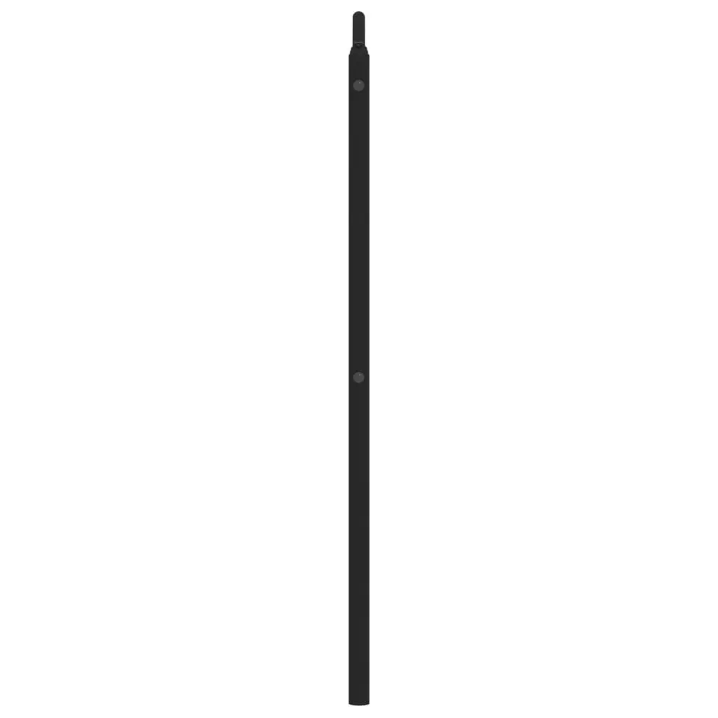 Black Metal Headboard for 150cm Beds