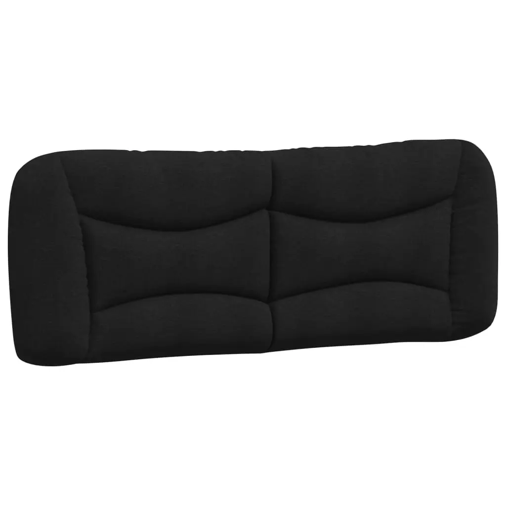 Black Wall-Mounted Headboard Cushion for Double Beds