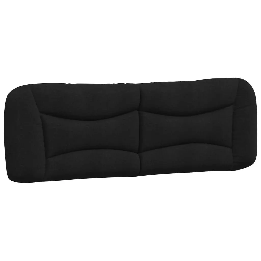 Black Fabric Queen Headboard Cushion 152cm