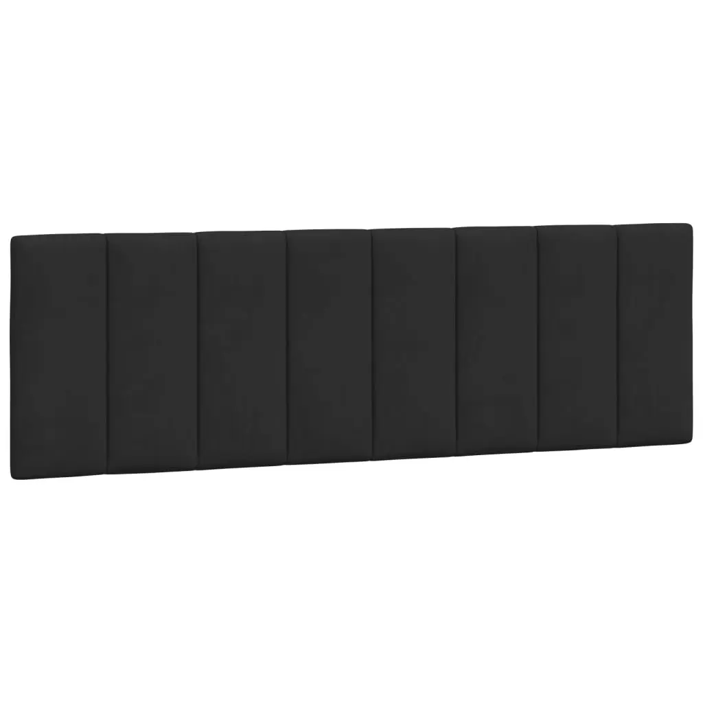 Headboard Cushion Velvet Queen Black Wall Mounted Bed Pillow Upholstered Support