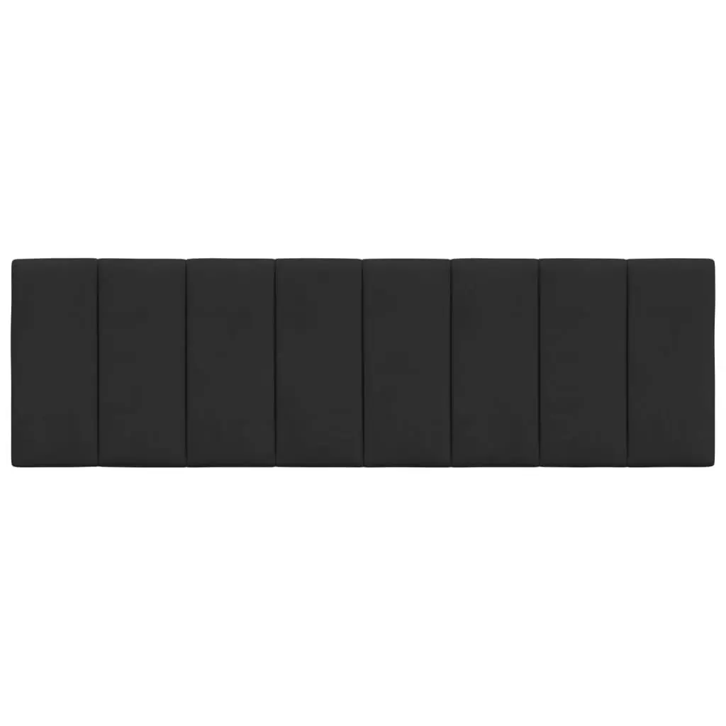 Headboard Cushion Velvet Queen Black Wall Mounted Bed Pillow Upholstered Support