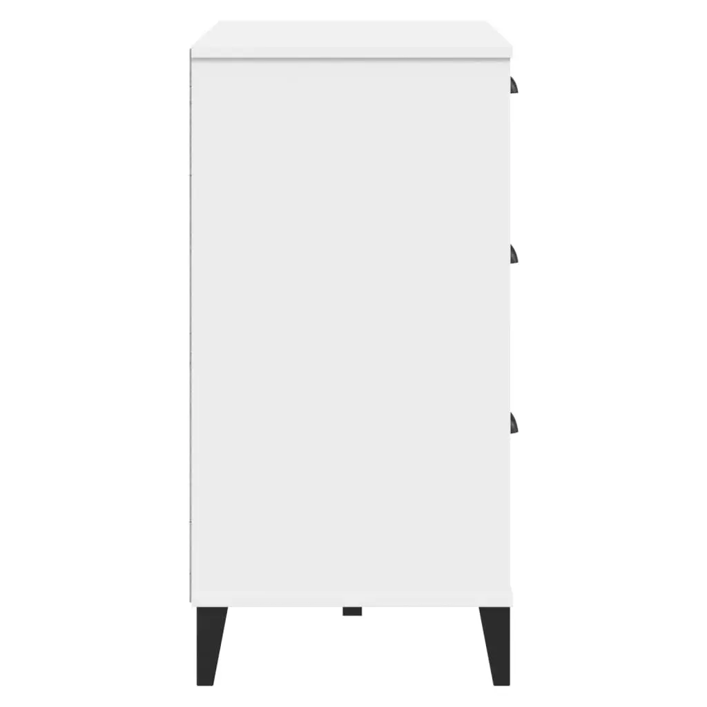 Industrial White Drawer Cabinet for Durable Storage