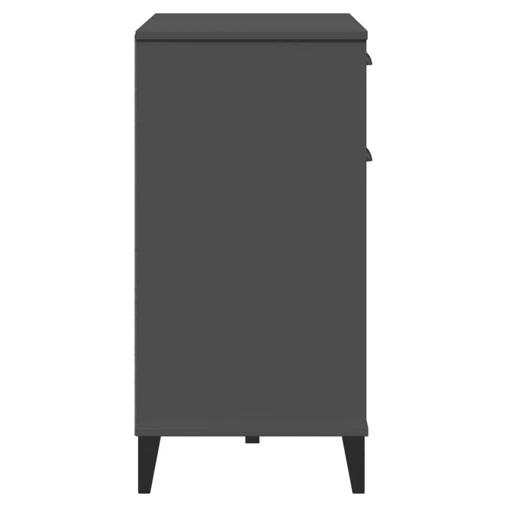 Industrial Style Anthracite Grey Sideboard Storage Unit