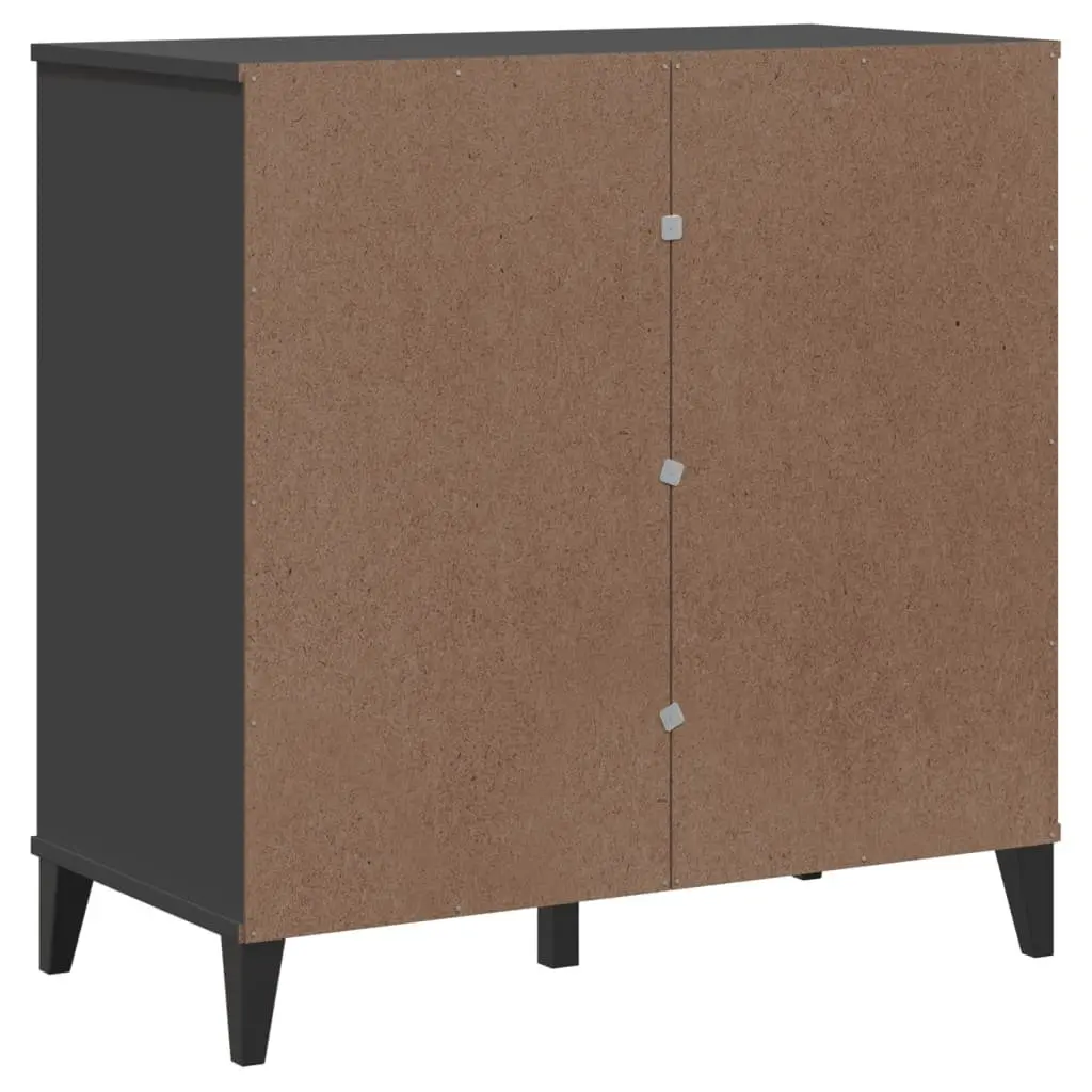 Industrial Sideboard Storage Cabinet in Anthracite Grey