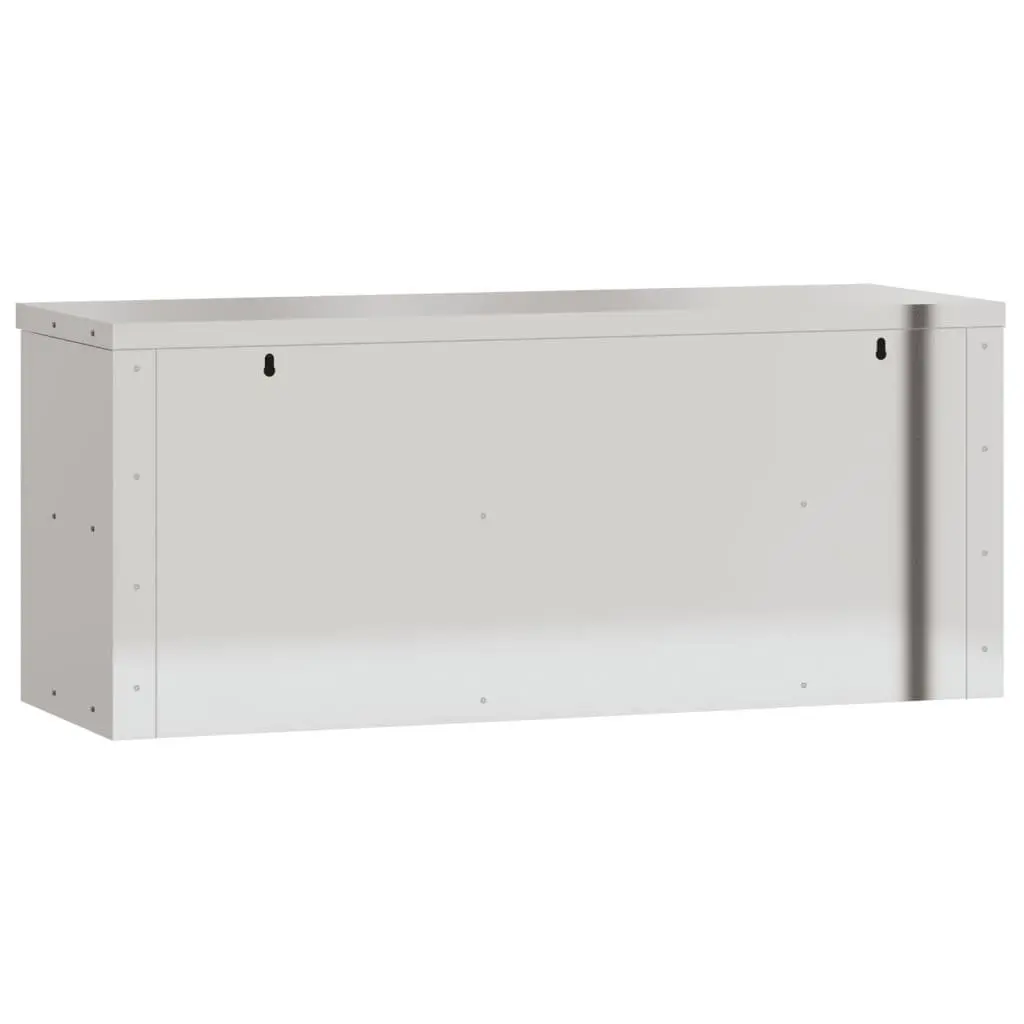 Commercial Stainless Steel Kitchen Cabinet with Sliding Doors