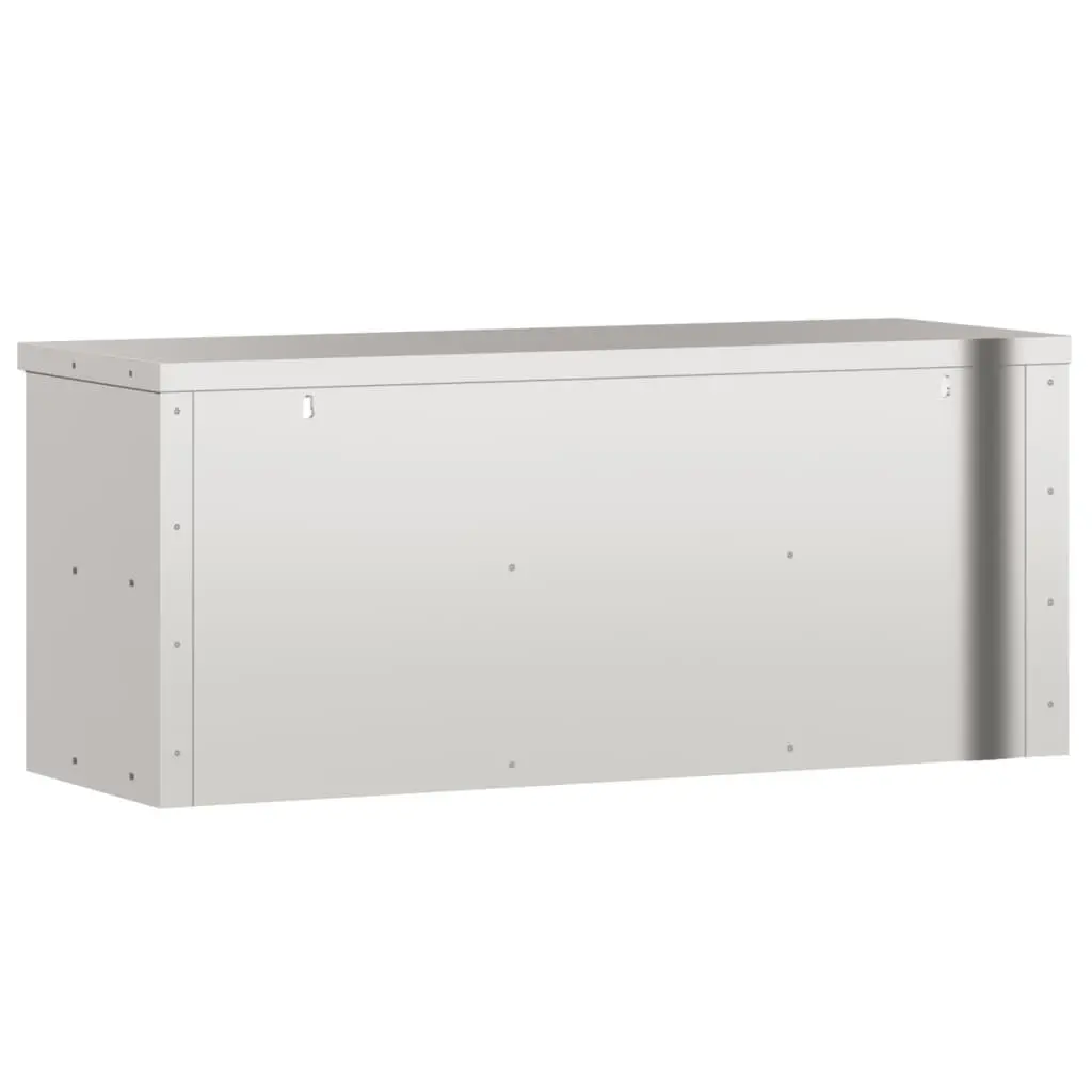 Stainless Steel Kitchen Wall Cabinet with Shelf