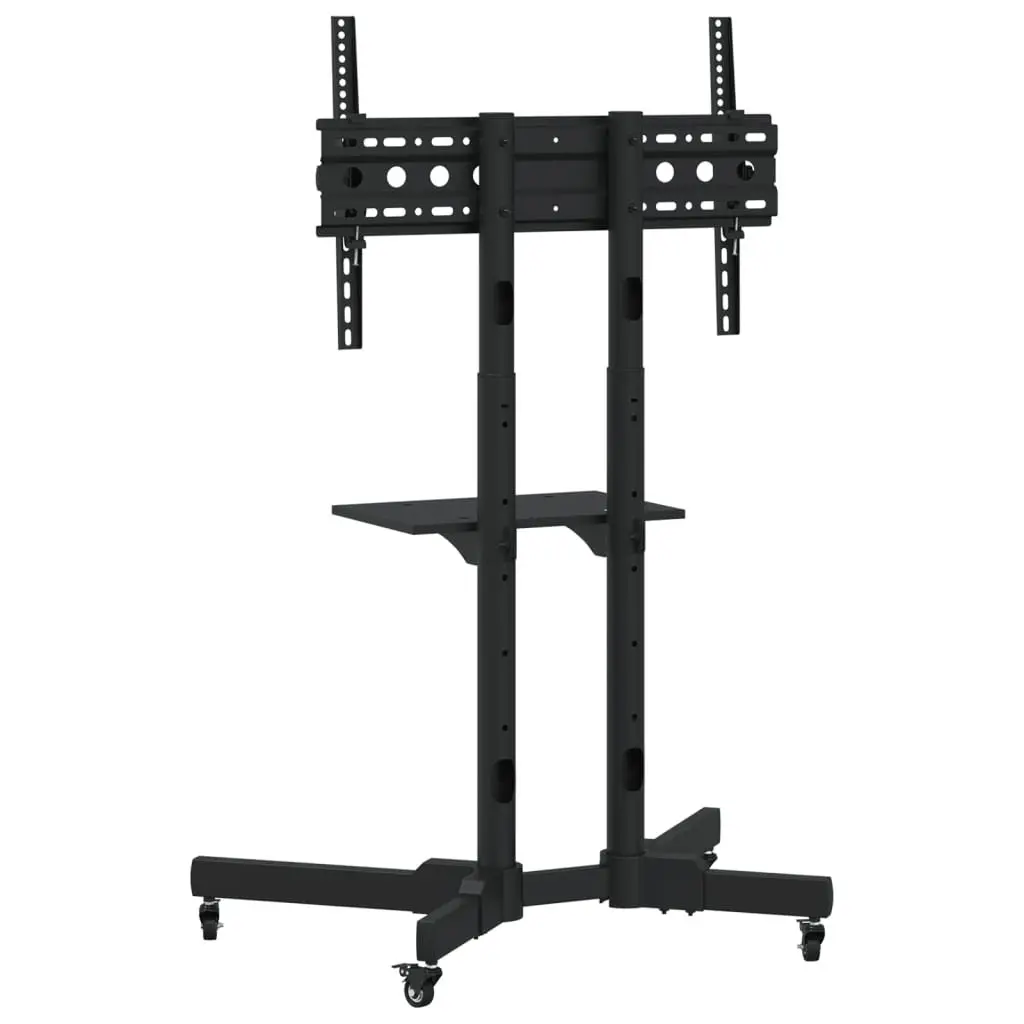 Height Adjustable Rolling TV Stand for 32-70 Inch Screens