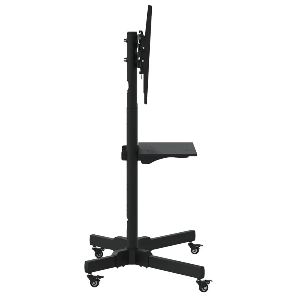 Height Adjustable Rolling TV Stand for 32-70 Inch Screens