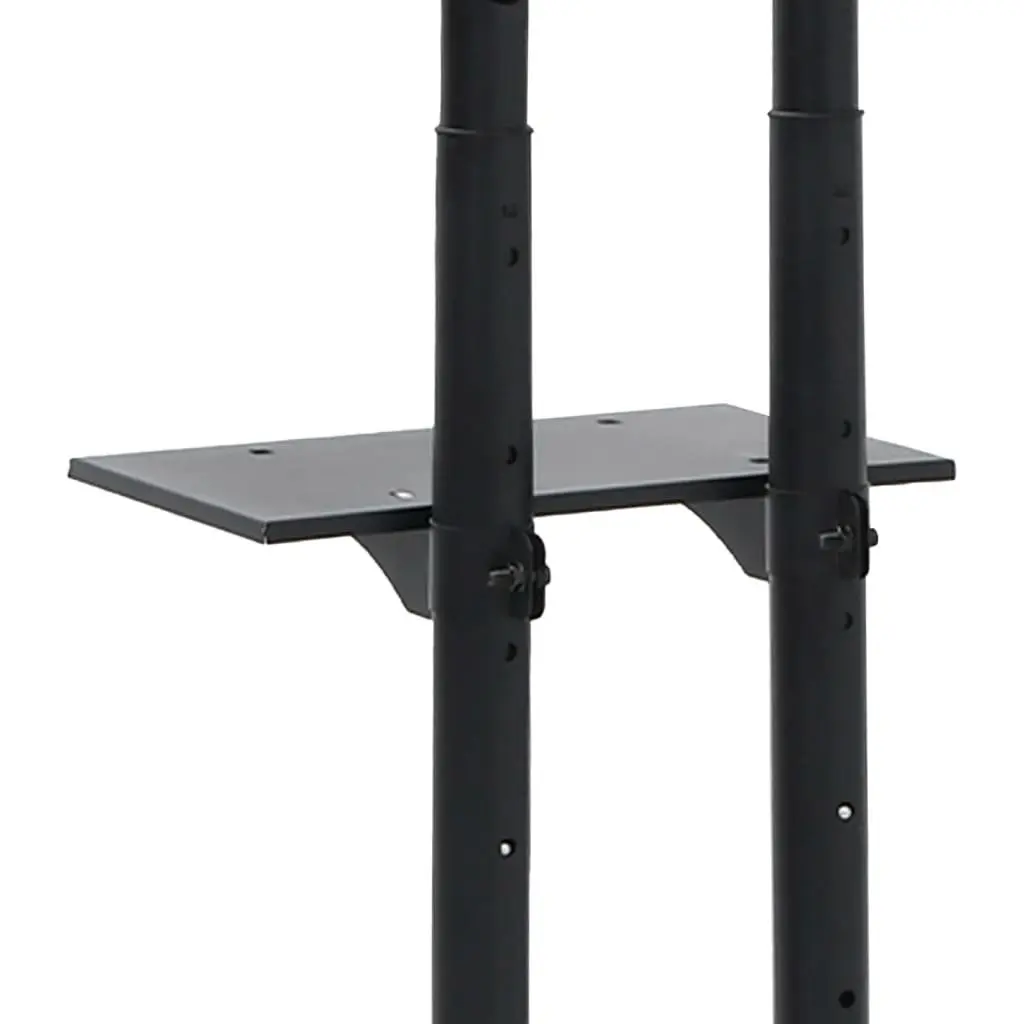 Height Adjustable Rolling TV Stand for 32-70 Inch Screens