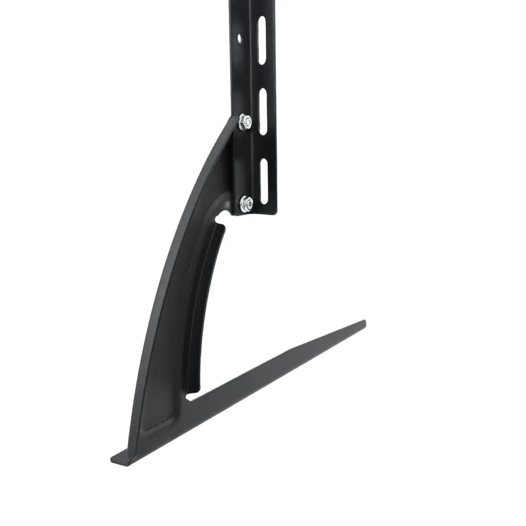 Height Adjustable Black TV Stand Mount for 37-75 Inch Screens