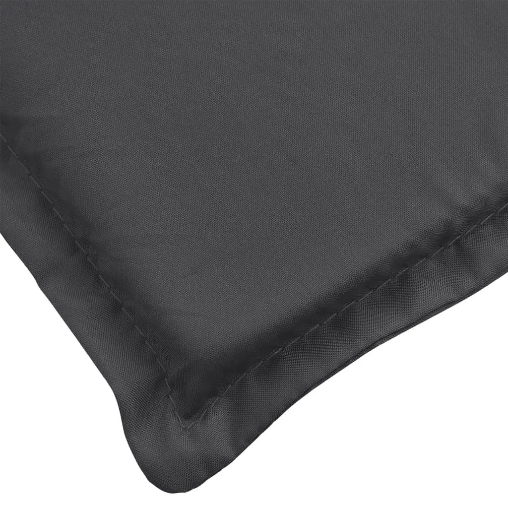 6 Pack Anthracite Highback Chair Cushions for Outdoor Use