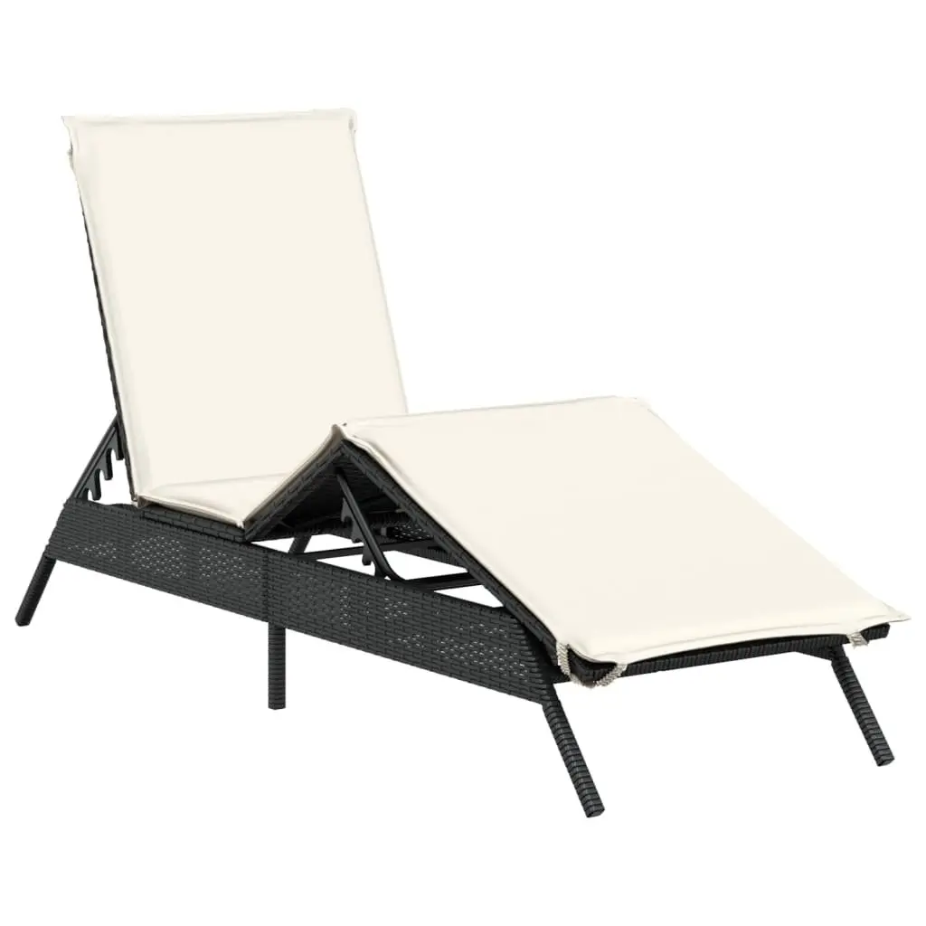Adjustable Sun Lounger with Comfort Cushion