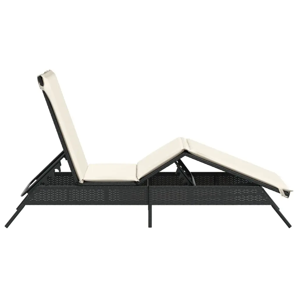 Adjustable Sun Lounger with Comfort Cushion