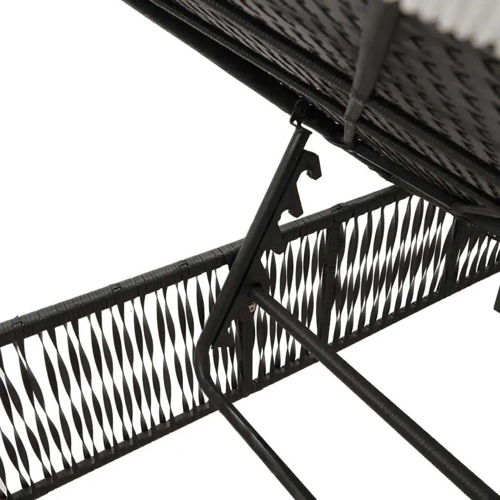Adjustable Backrest Sun Lounger with Cushion