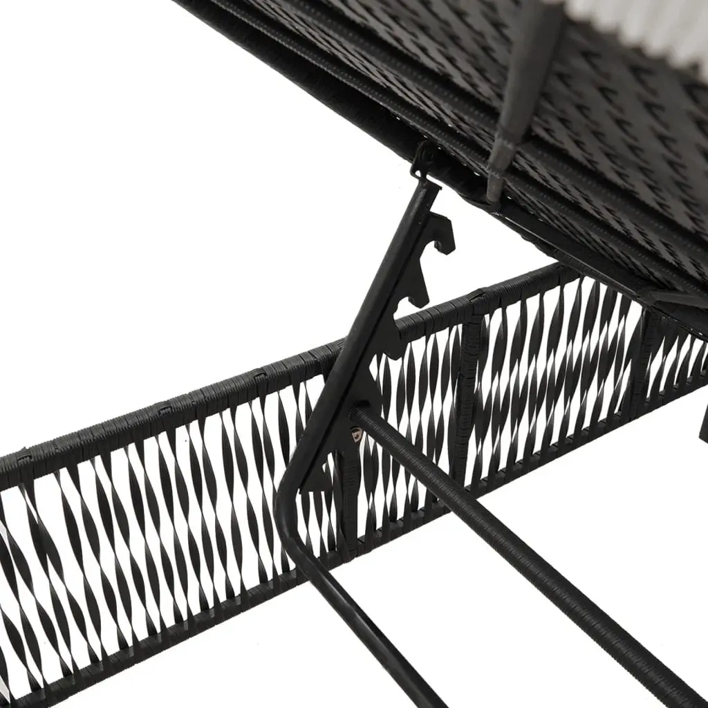 Sun Loungers Set with Adjustable Backrest