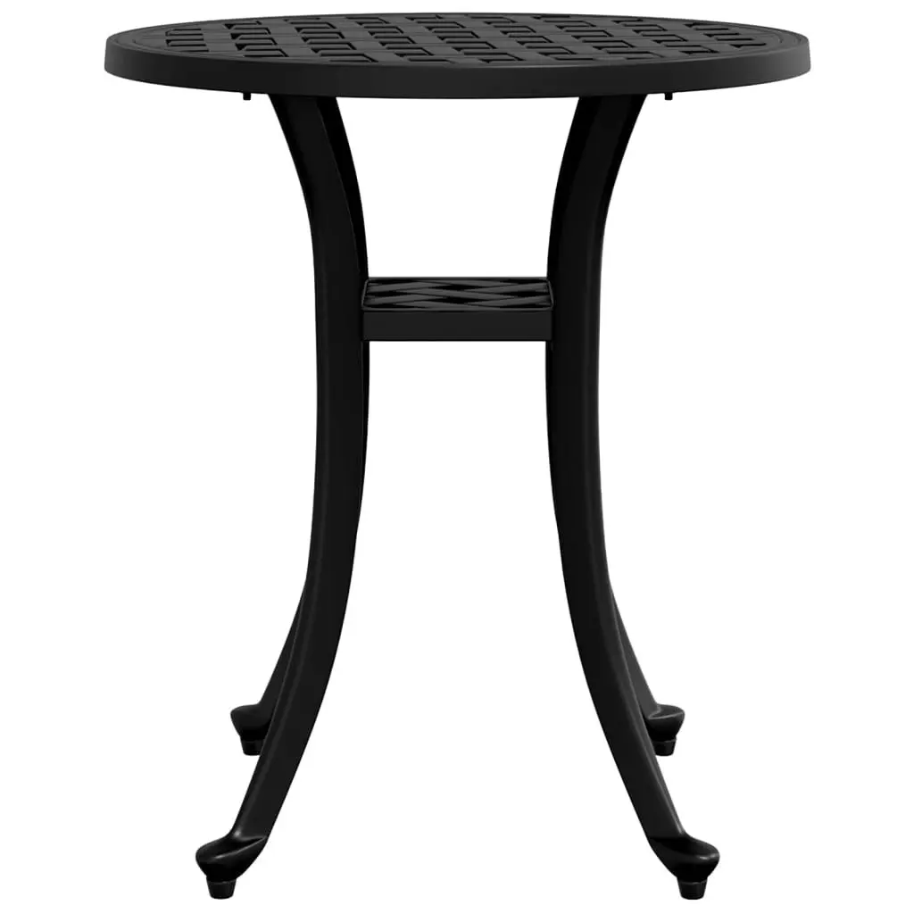 Round Garden Table with Patterned Top Ø48x53cm