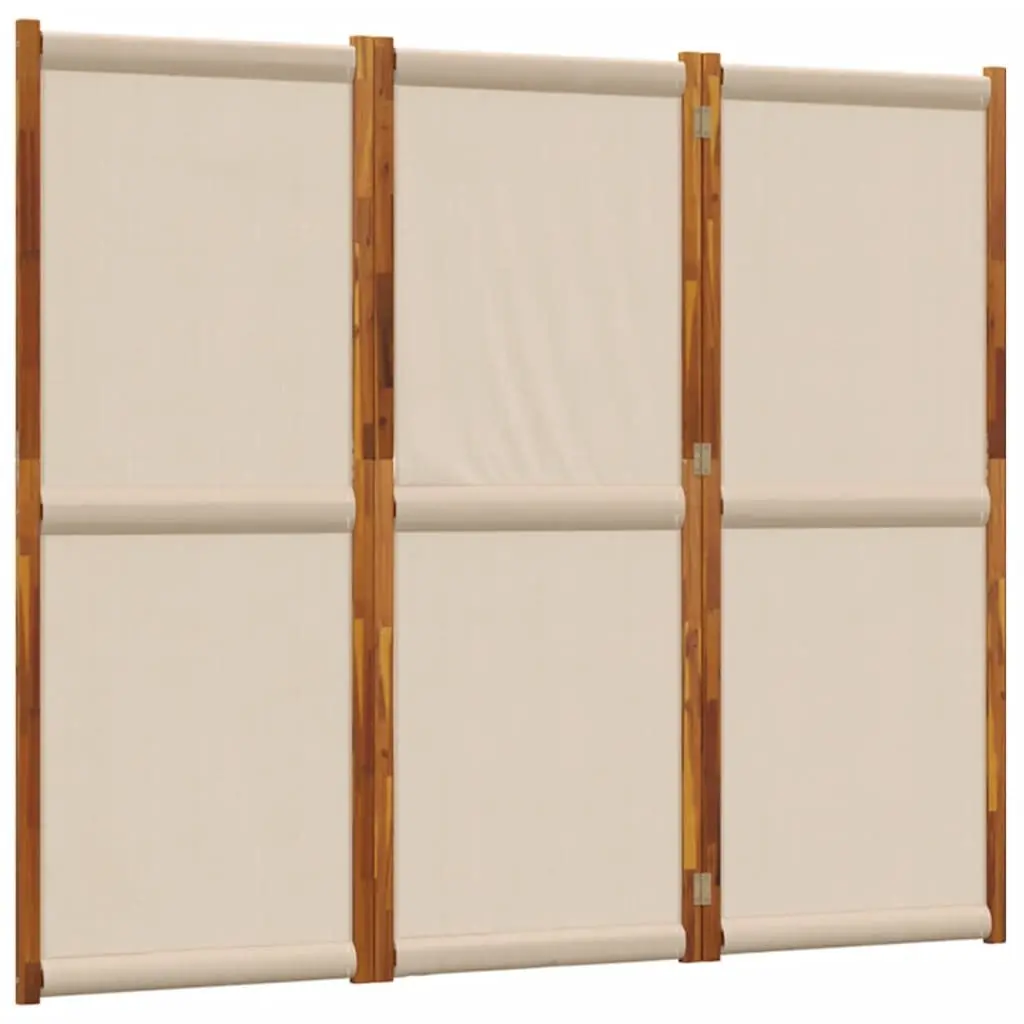 3-Panel Folding Room Divider for Indoor Outdoor Use
