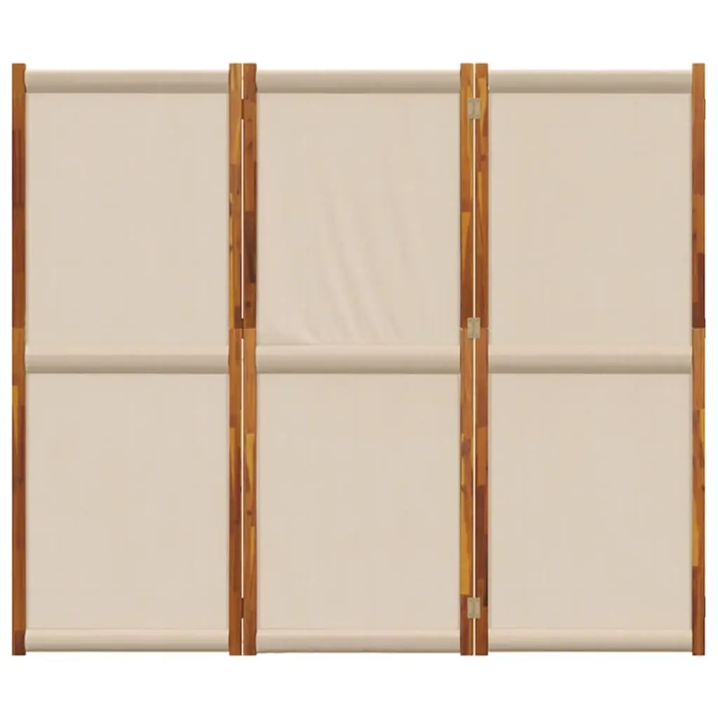 3-Panel Folding Room Divider for Indoor Outdoor Use