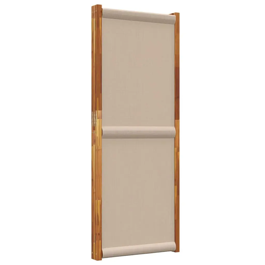 3-Panel Folding Room Divider for Indoor Outdoor Use