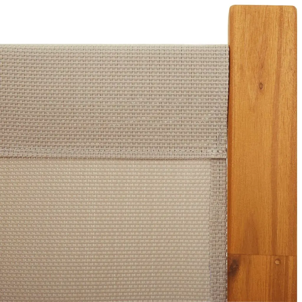 6-Panel Room Divider Privacy Screen in Taupe