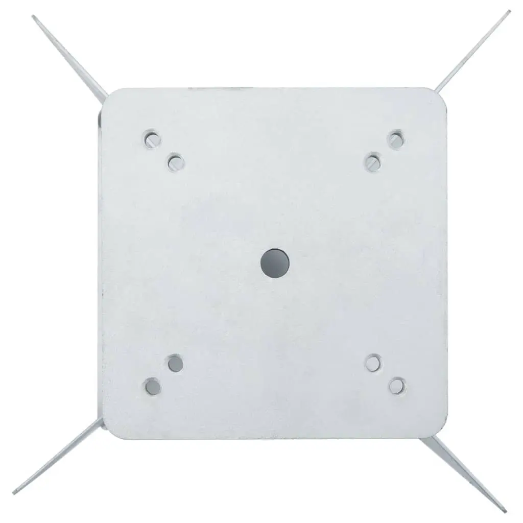 In-Ground Parasol Base 27.5x27.5x45cm Silver