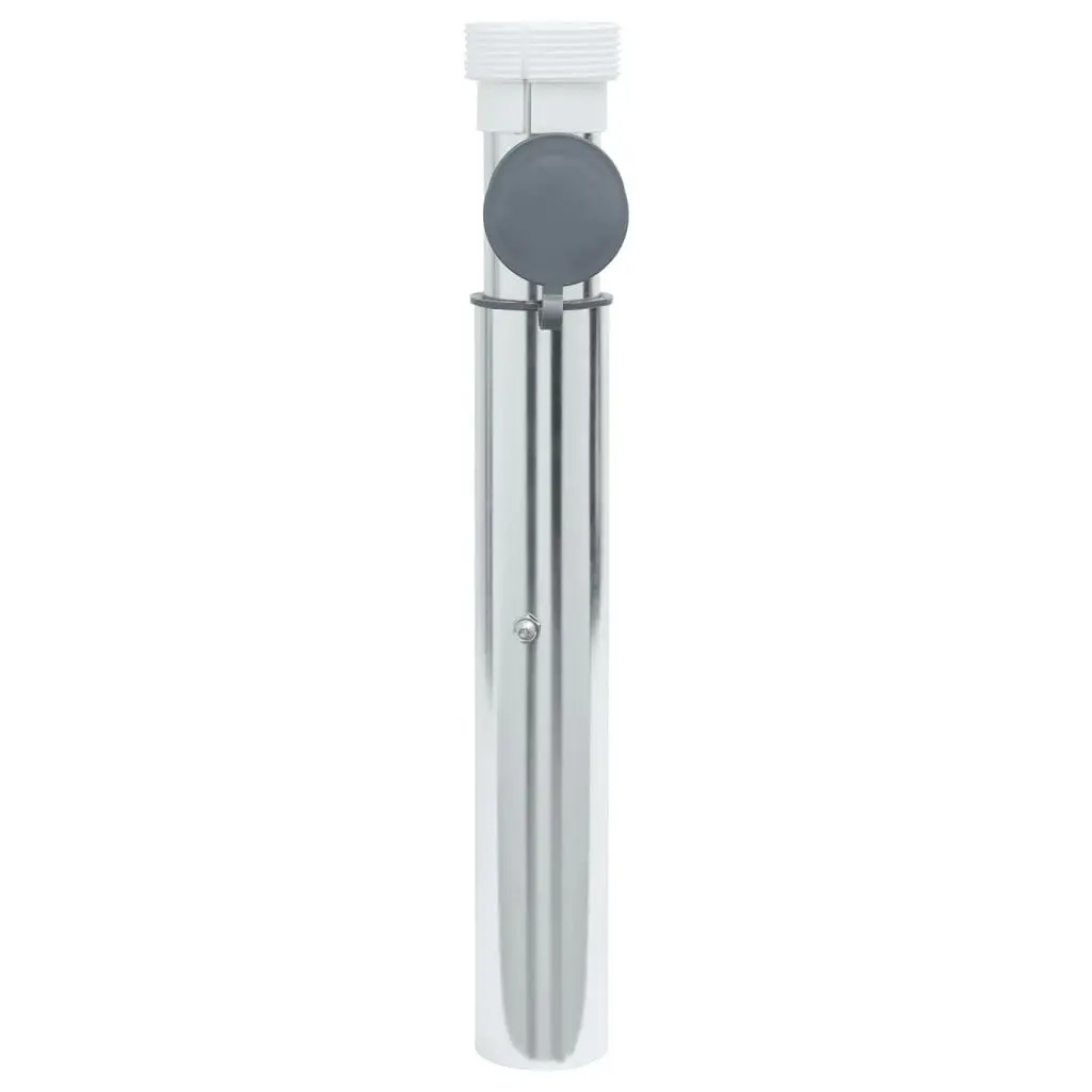 In-Ground Parasol Base Anodized Aluminium 40-50mm Silver