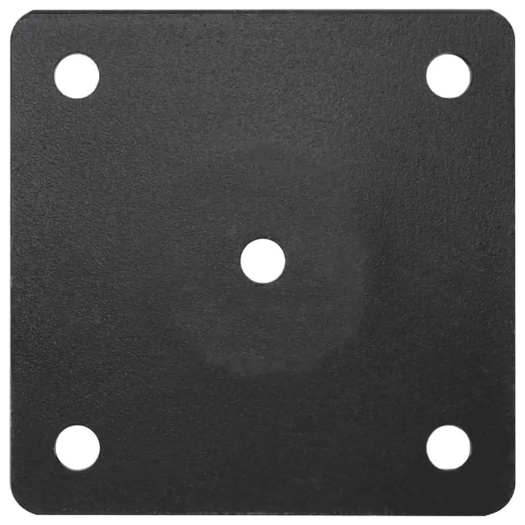 Parasol Base Steel 38mm 48mm Pole Matt Black