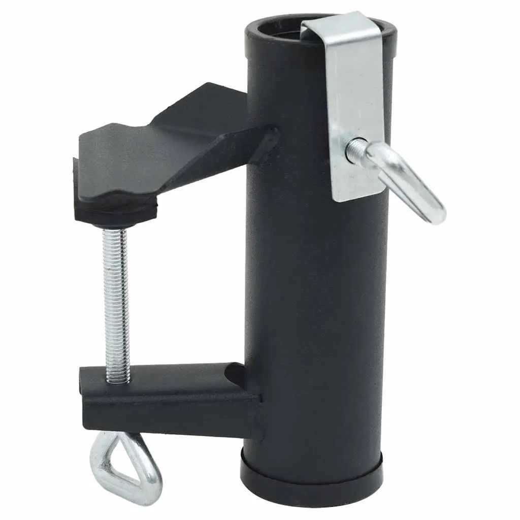 Umbrella Clamps for Balcony Railing 2 Pack 25-38mm Steel Outdoor Patio