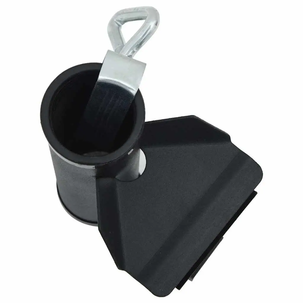 Umbrella Clamps for Balcony Railing 2 Pack 25-38mm Steel Outdoor Patio