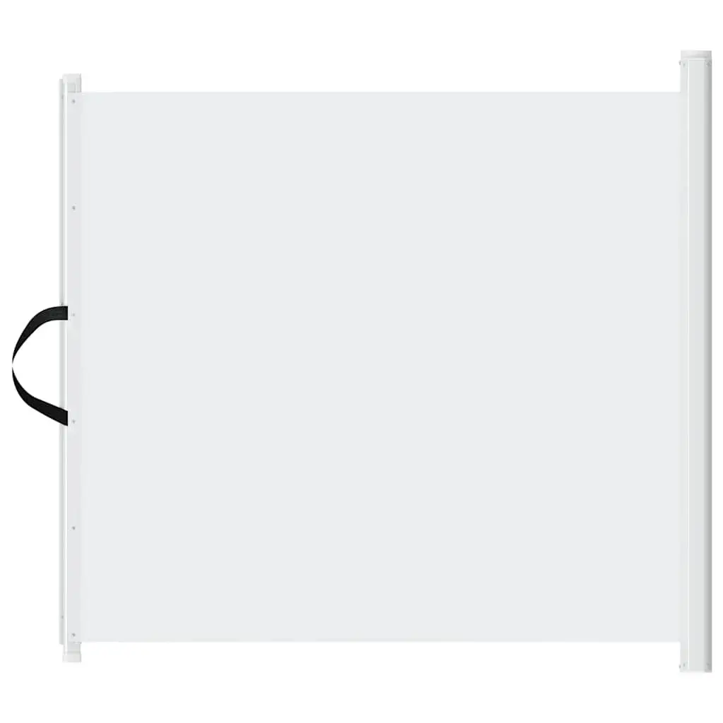 Retractable Pet Gate in White, 102.5x125 cm