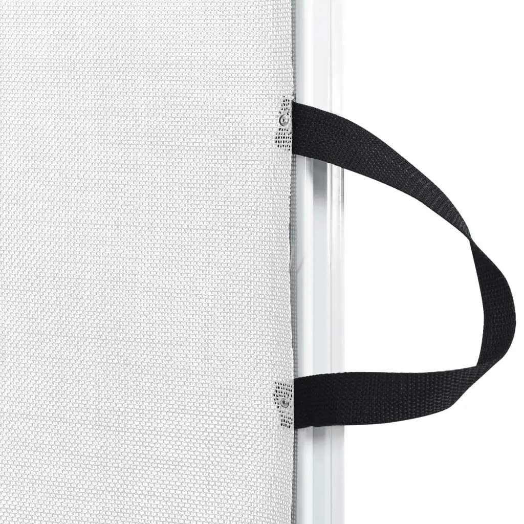 Retractable Pet Gate White Safety Barrier
