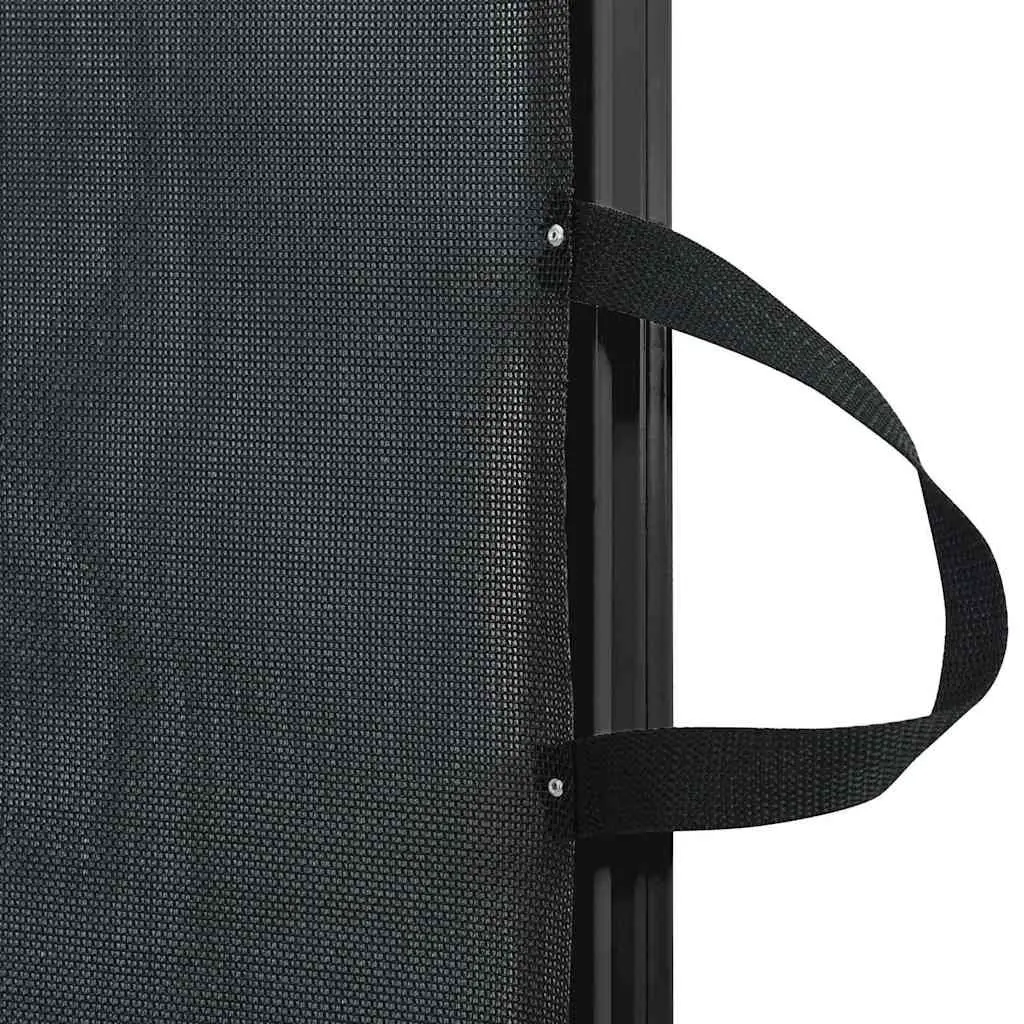 Black Retractable Pet Gate 82.5 x 125 cm