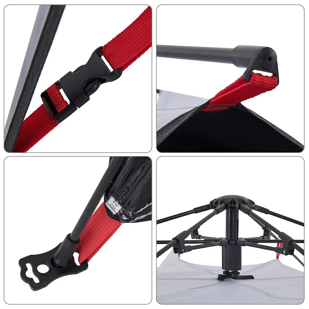 4-Person Camping Dome Tent with Quick Setup
