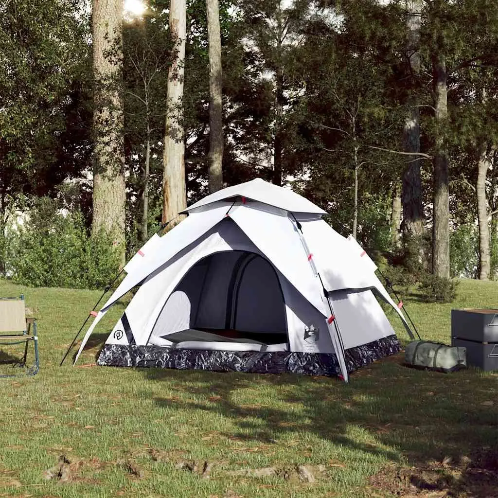 4-Person Camping Dome Tent with Quick Setup