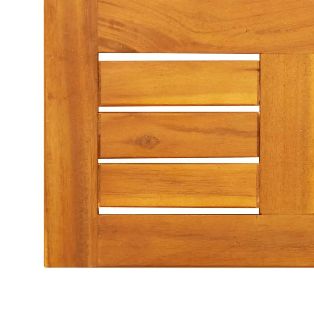 Solid Wood Acacia Square Table Top 40x40x2cm Replacement